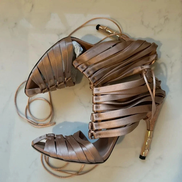 Gucci S/S 2004 Corset Heels size 36C RARE - Picture 1 of 8